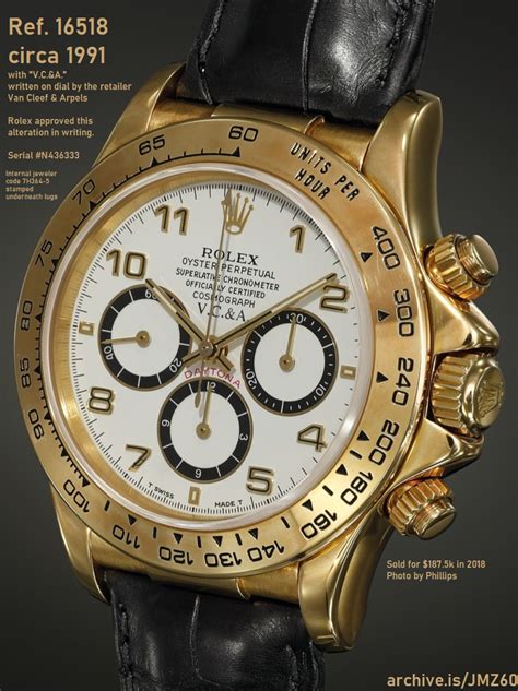 can cleef arpels rolex daytona|Rolex daytona chronograph.